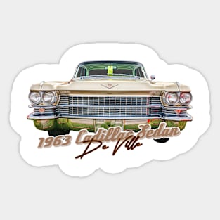 1963 Cadillac Sedan de Ville Sticker